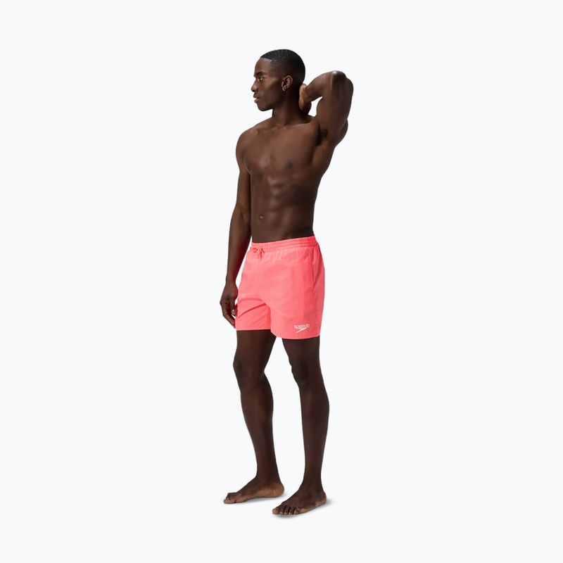 Herren-Badeshorts Speedo Essentials 16" black/neon coral 2