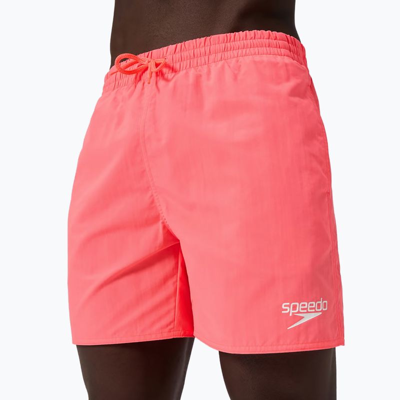 Herren-Badeshorts Speedo Essentials 16" black/neon coral 5
