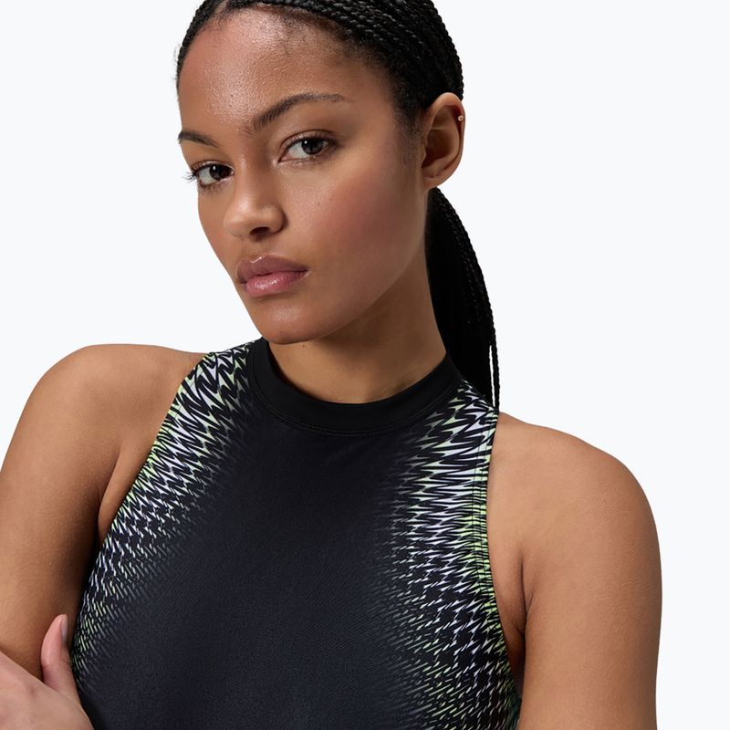 Damen Einteiler Badeanzug Speedo Printed Hydrasuit Türkis Edelstein 5