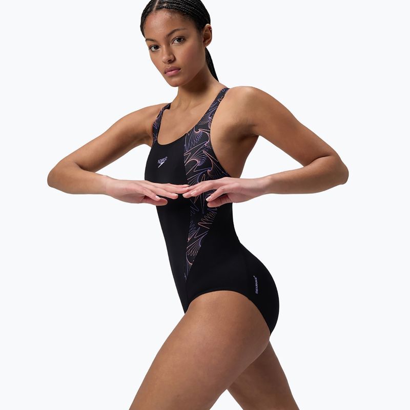 Badeanzug Damen Speedo HyperBoom Splice Muscleback bright peach 4