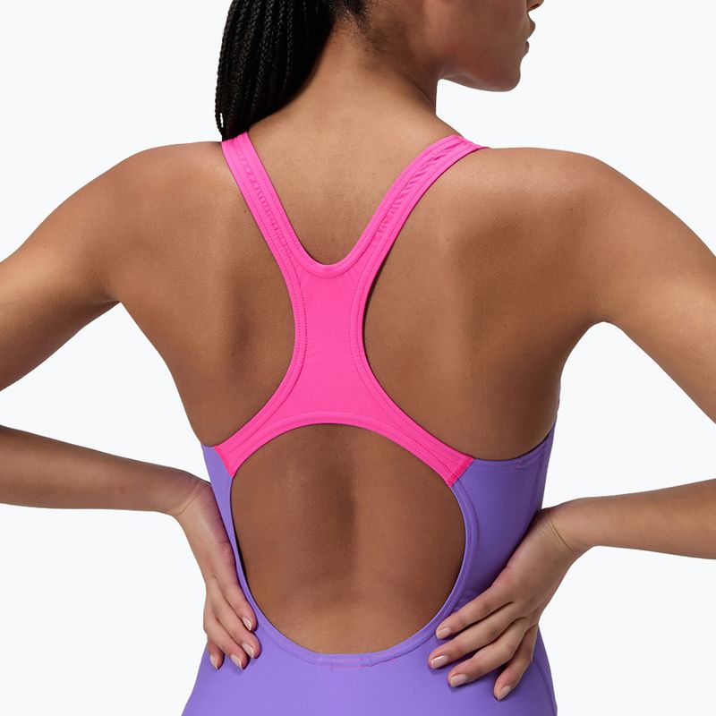 Einteiliger Badeanzug Speedo Medley Logo Medalist Indigo Glow 6