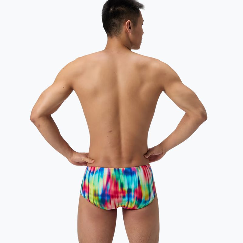 Badeshorts Herren Speedo Printed 13.5 cm Brief prisMattic Paaradise/ruby 3