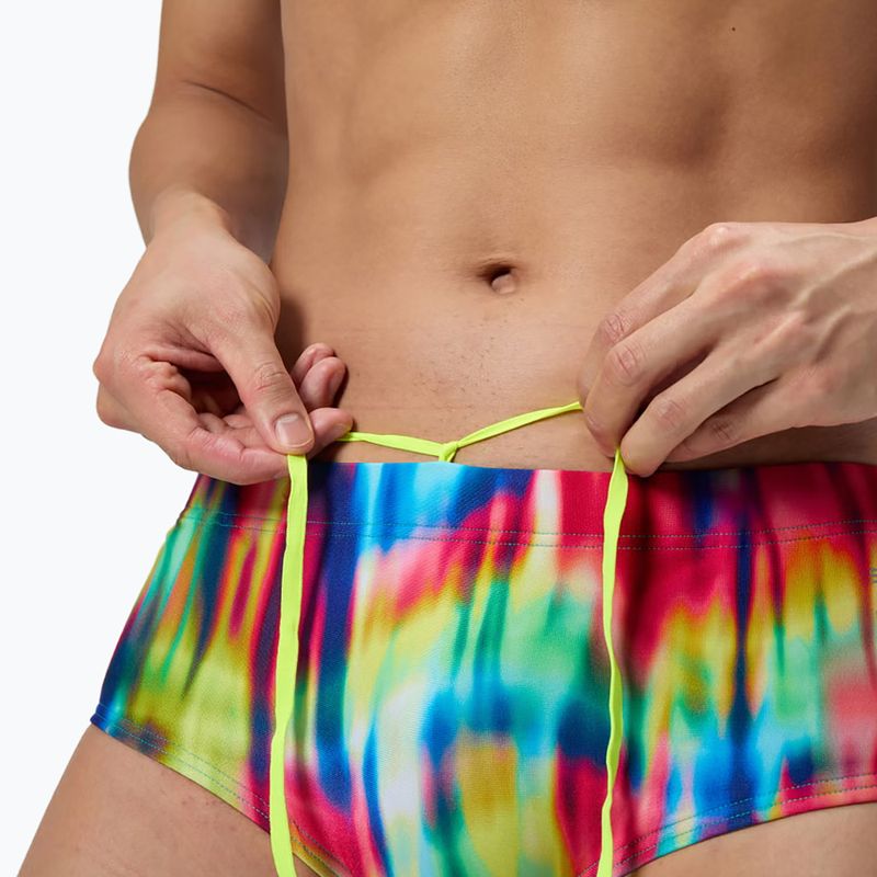 Herren-Schwimm-Boxershorts Speedo Printed 13.5 cm Brief prismatic paradise/ruby 4