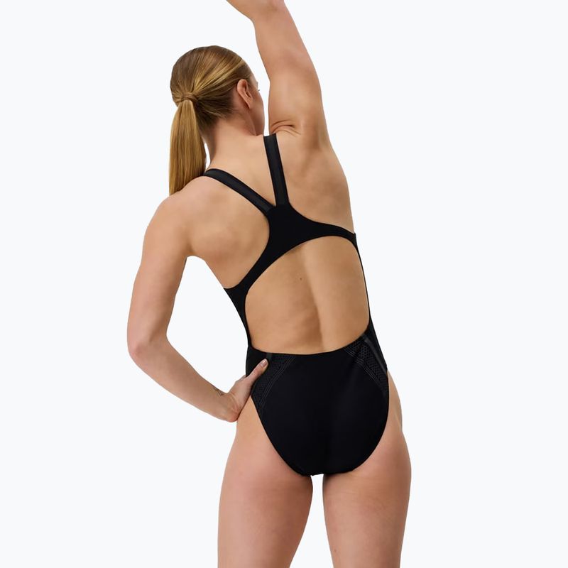 Damen-Badeanzug Speedo Printed Performance Back black 2