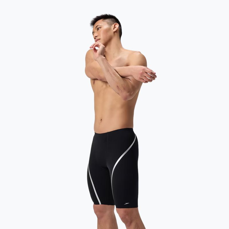 Herren-Schwimmjammer Speedo Movement Jammer black/silver 4