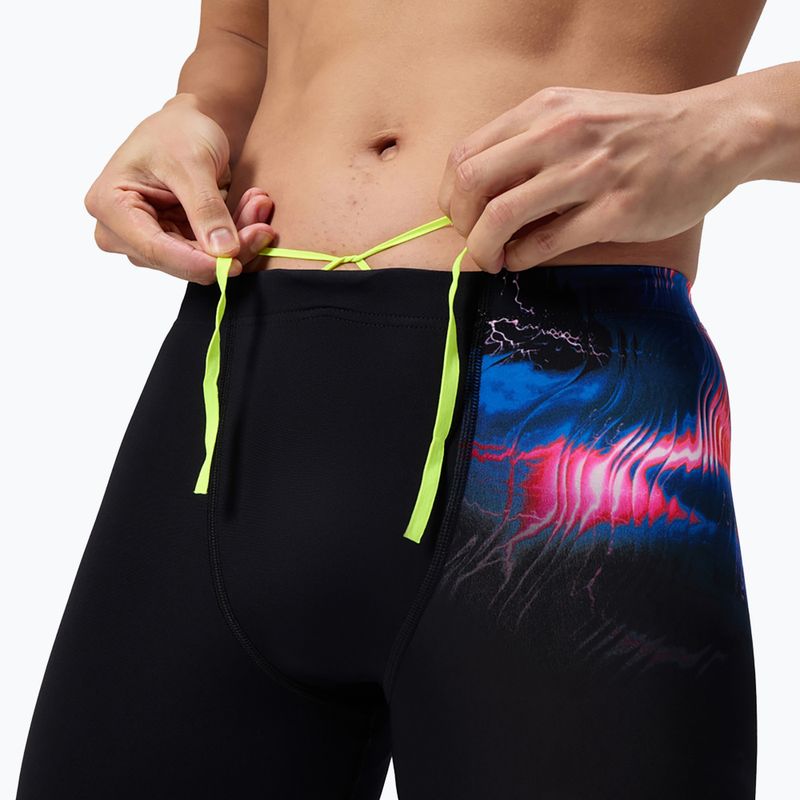 Speedo Herren Schwimmen Jammers Platzierung Gedruckt elektrostatisch/schwarz 5