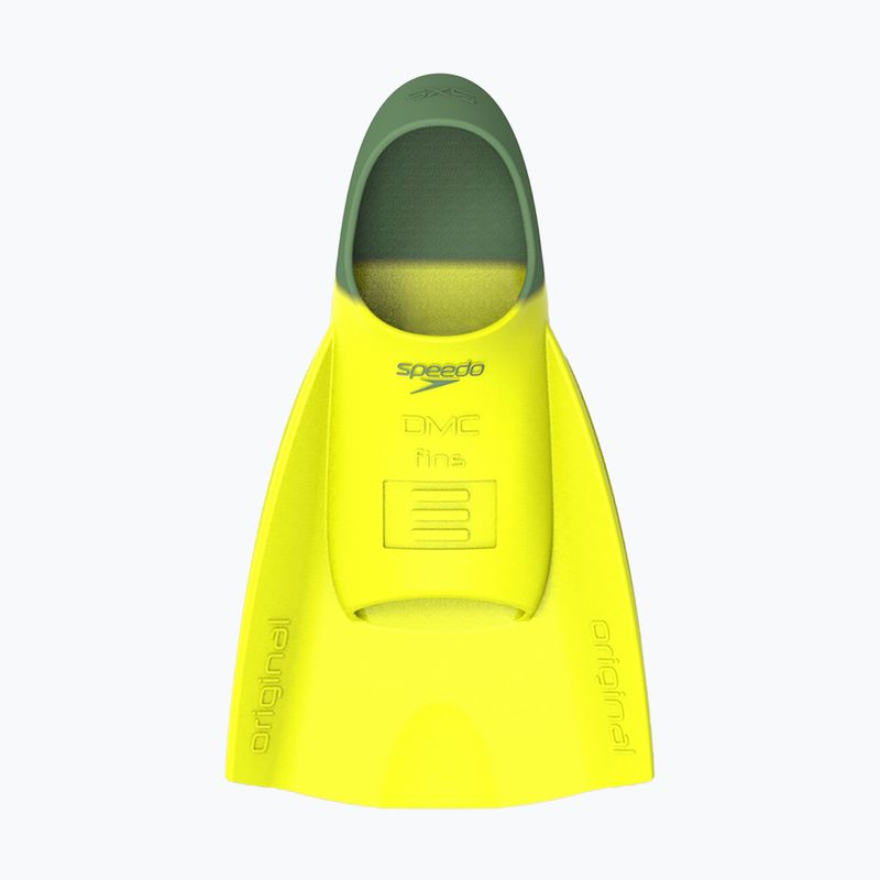 Schwimmflossen Speedo DMC Original hypergelb/oliv 2