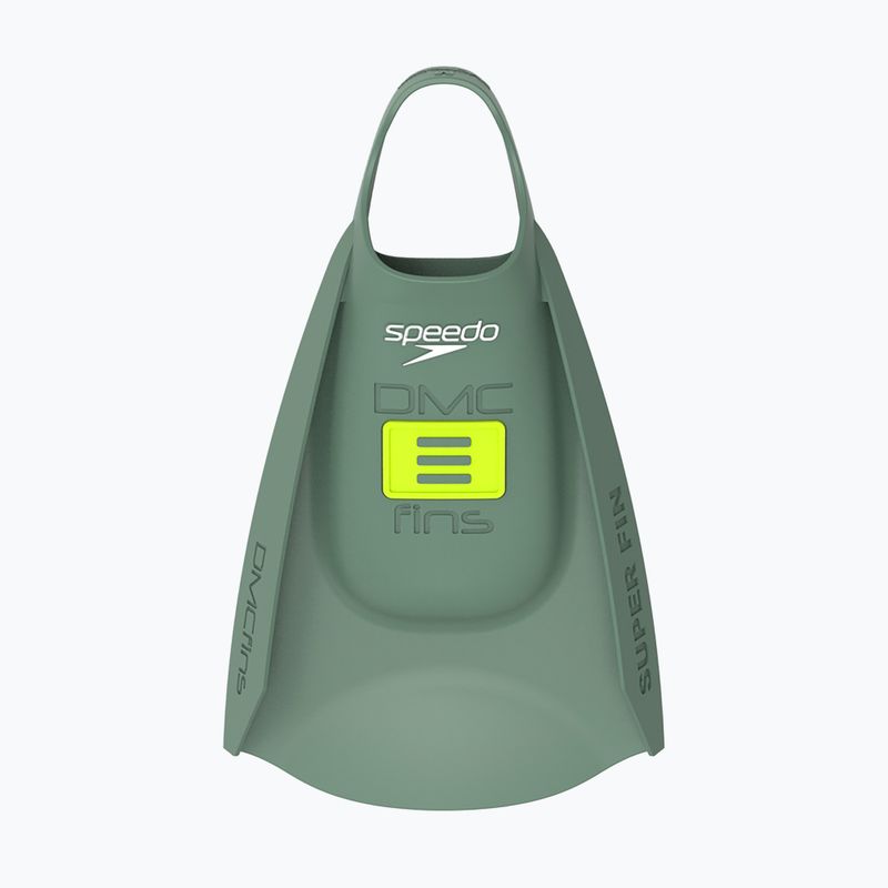 Schwimmflossen Speedo DMC Original soft olive/hyper yellow 2