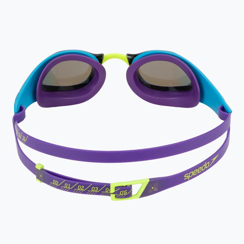 Schwimmbrille Speedo Fastskin Pure Focus Mirror Mayan Blue/Cobalt/Tropical Horizon 4