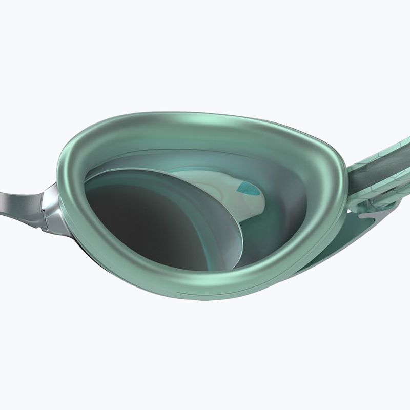 Schwimmbrille Speedo Vanquisher 3.0 Mirror Ltd storm green/grey/emerald matte mirror ltd 4
