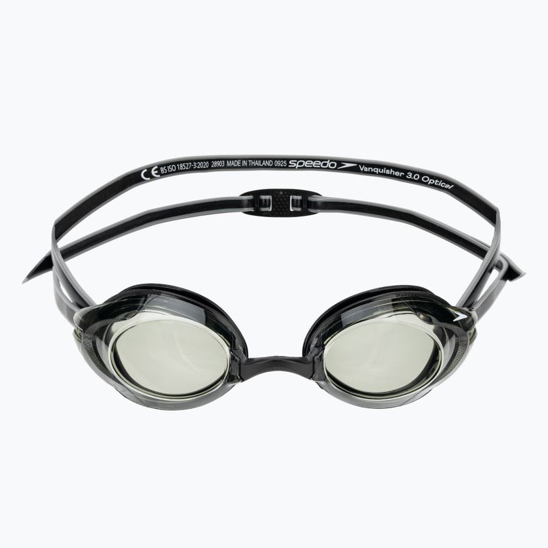 Schwimmbrille Speedo Vanquisher 3.0 Optical Speedo Black/Steel 2