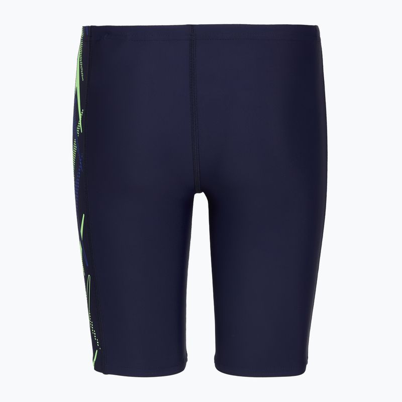  Jungen-Badeboxer Speedo Plastisol Placement Jammer Peacoat/Deepsapphire 2