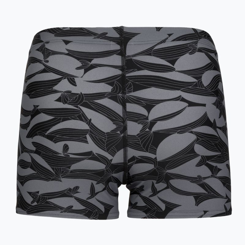 Herren-Badeboxershorts Speedo Print Beachstar Square Leg Anthracite/Coin Grey 6