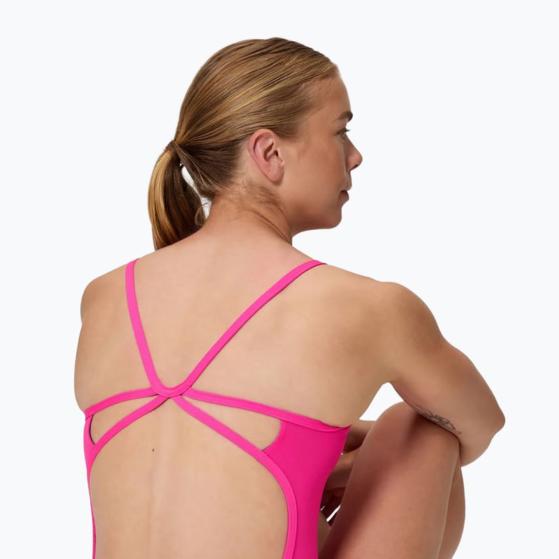 Damen-Badeanzug Speedo Solid Web punchy pink 4
