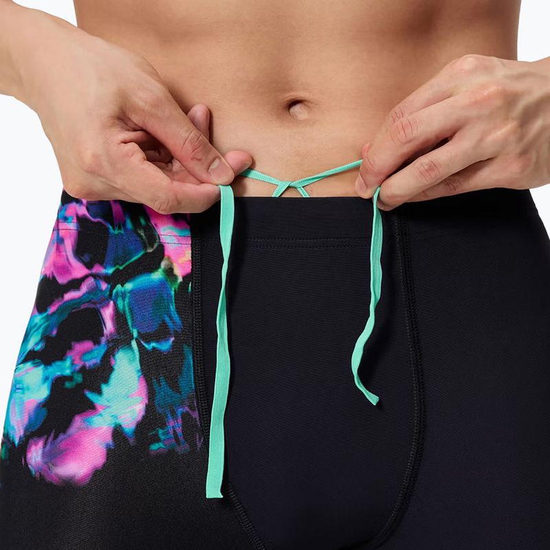 Herren-Jammer Speedo Placement Aquashort glitchy garden/black 4