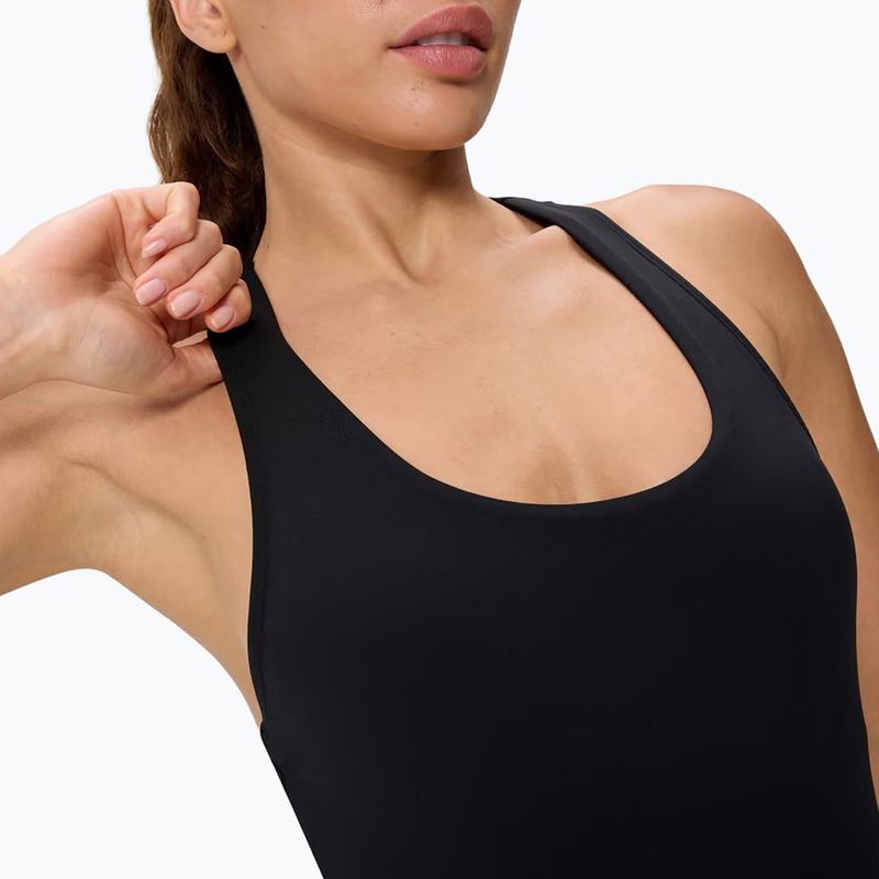 Damen Badeanzug Speedo Solid Scoop Neck anthracite 4