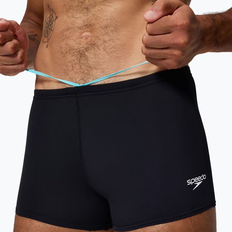 Herren Badeboxer Speedo Endurance+ Logo Aquashort anthracite 4