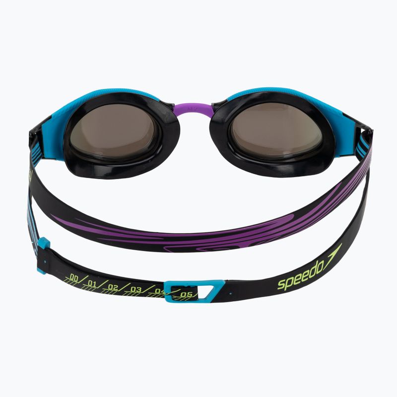 Schwimmbrille Speedo Fastskin Hyper Elite Mirror Mayan Blue/Smoke/Tropical Horizon 4