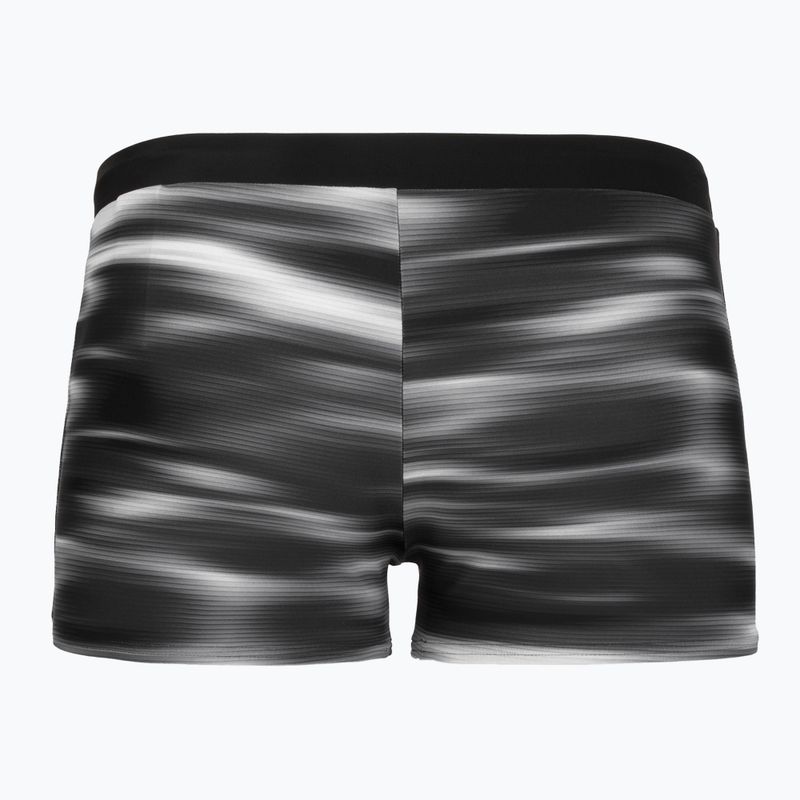 Badeboxershorts Speedo Valmilton Aquashort anthracite/white 2