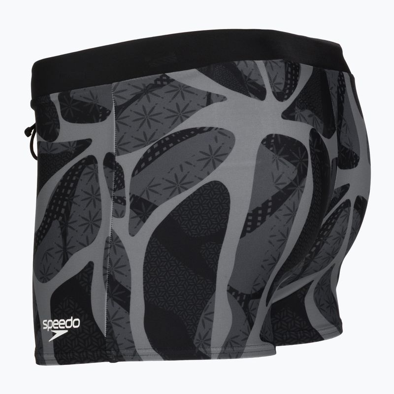 Badeboxershorts Speedo Valmilton Aquashort anthracite/lead grey 3