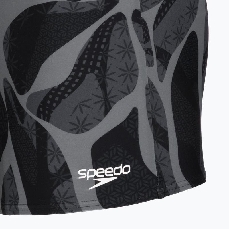 Badeboxershorts Speedo Valmilton Aquashort anthracite/lead grey 4