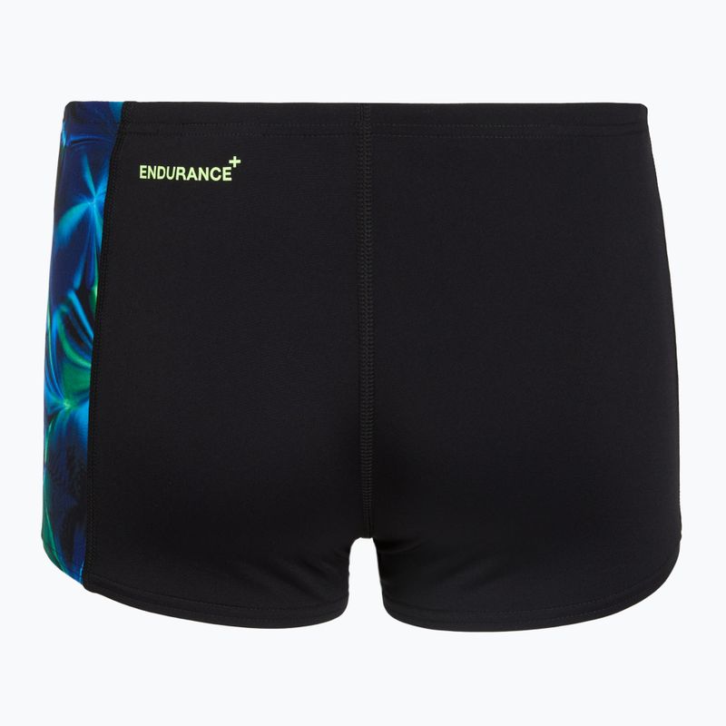  Jungen-Badeboxer Speedo Digital Panel Aquashort Anthracite/Clover 2