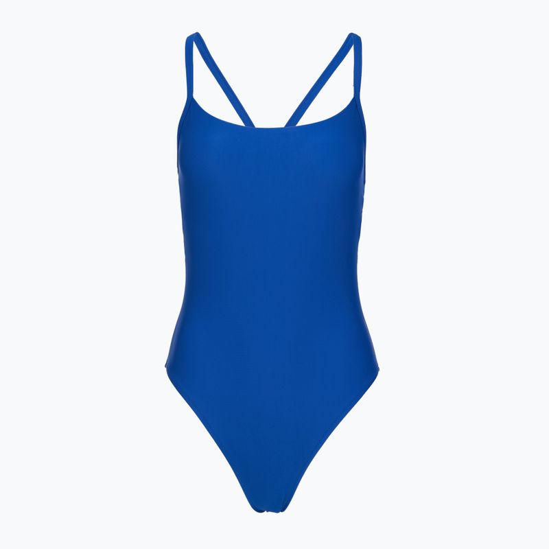 Damen-Badeanzug Speedo Solid Racerback zaffre blue/anthracite