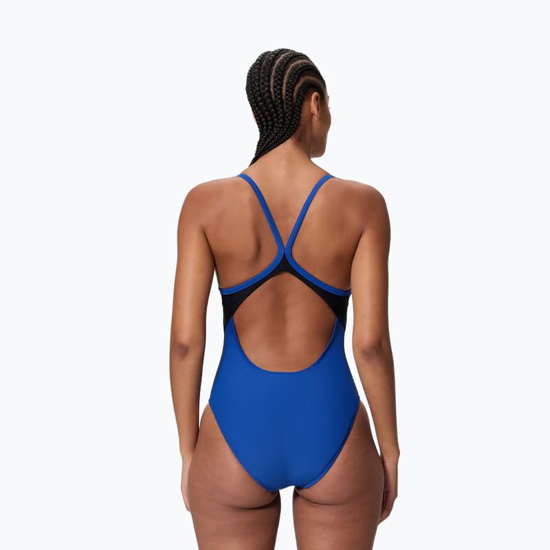 Damen-Badeanzug Speedo Solid Racerback zaffre blue/anthracite 2
