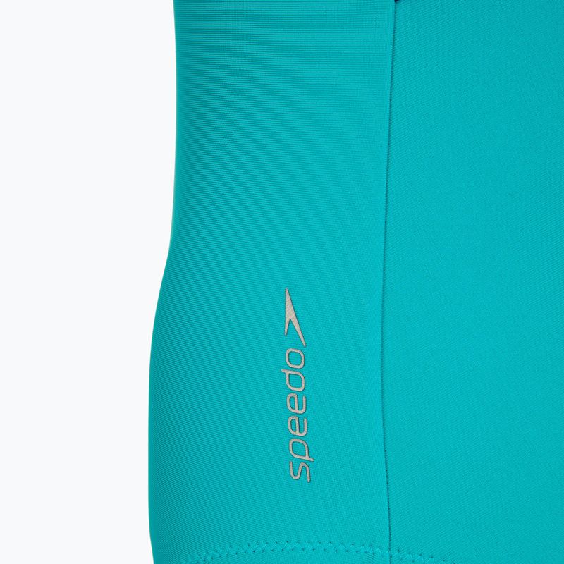 Damen-Badeanzug Speedo Solid Racerback Peacock Teal/Peacoat 3