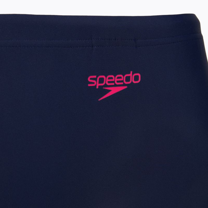 Damen-Einteiler Badeanzug Speedo Colourblock Splice 2.0 peacoat/pink 8