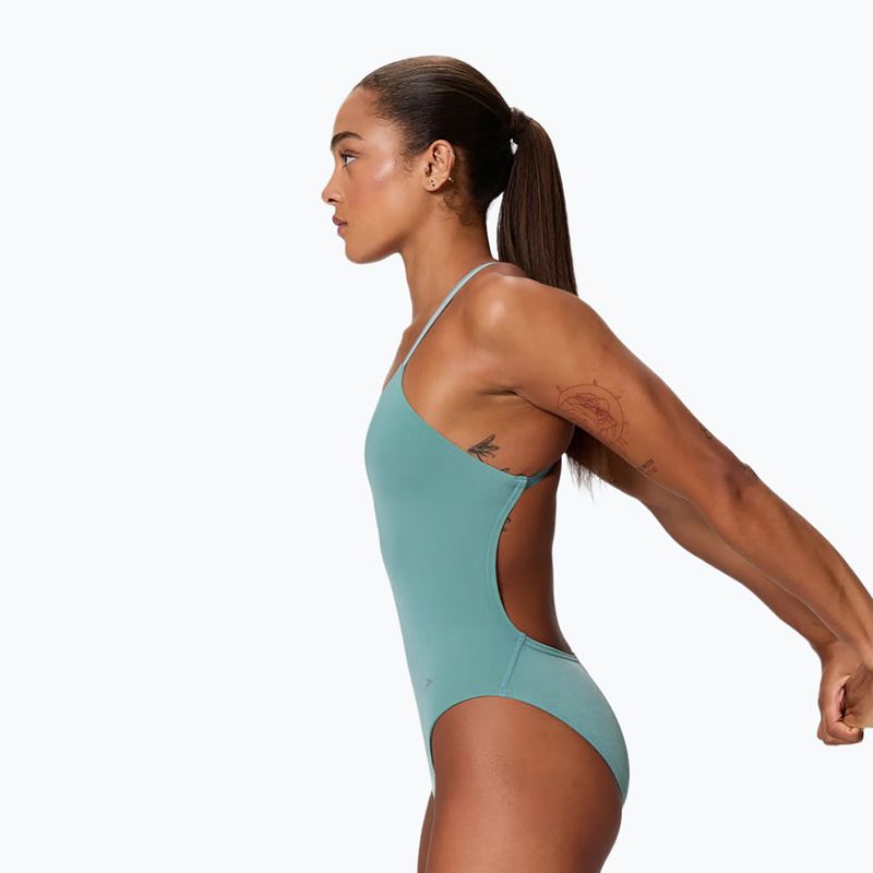Damen-Badeanzug Speedo Active Back storm green 3