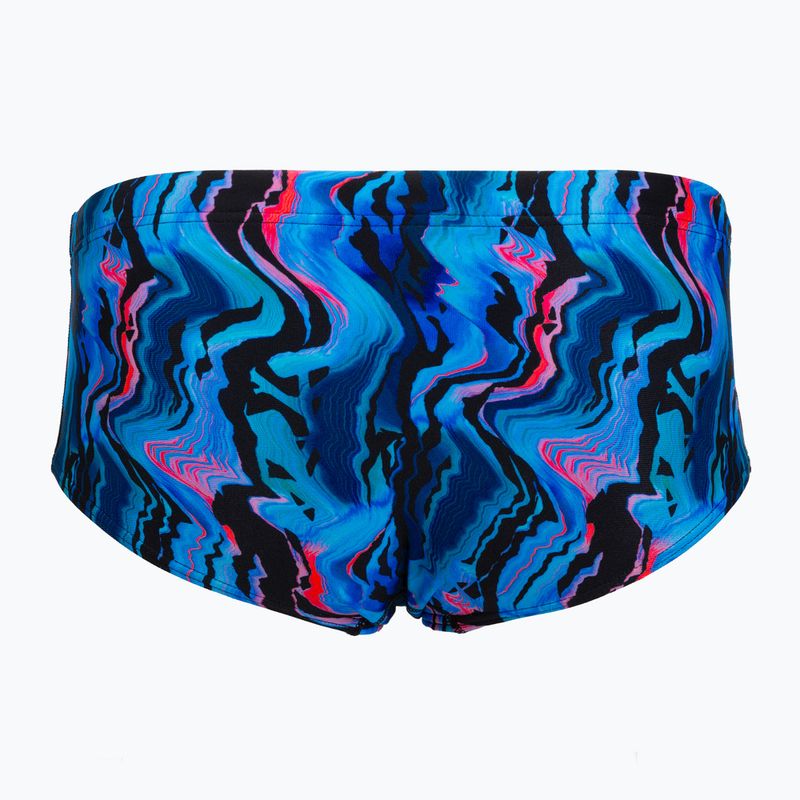 Herren-Badeboxer Speedo ML Printed 13.5 cm Brief canyon ombre/black 2