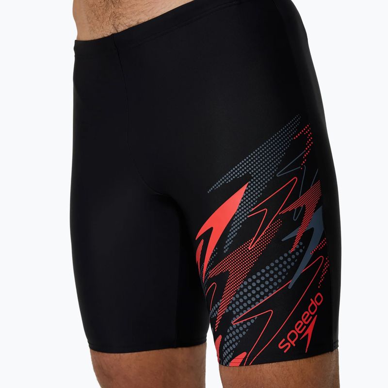 Jammer-Badehose für Herren Speedo Medley Logo Jammer anthracite/hrr 5