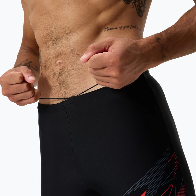 Jammer-Badehose für Herren Speedo Medley Logo Jammer anthracite/hrr 6