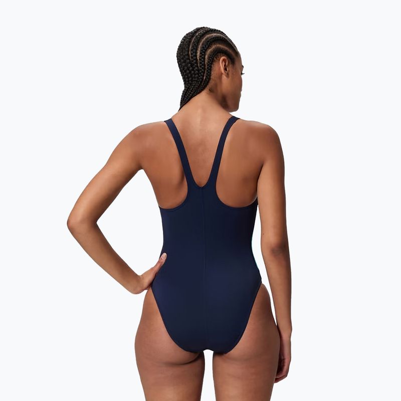 Einteiliger Damen-Badeanzug Speedo Hyperboom Butterfly Back peacoat/deep sapphire 2