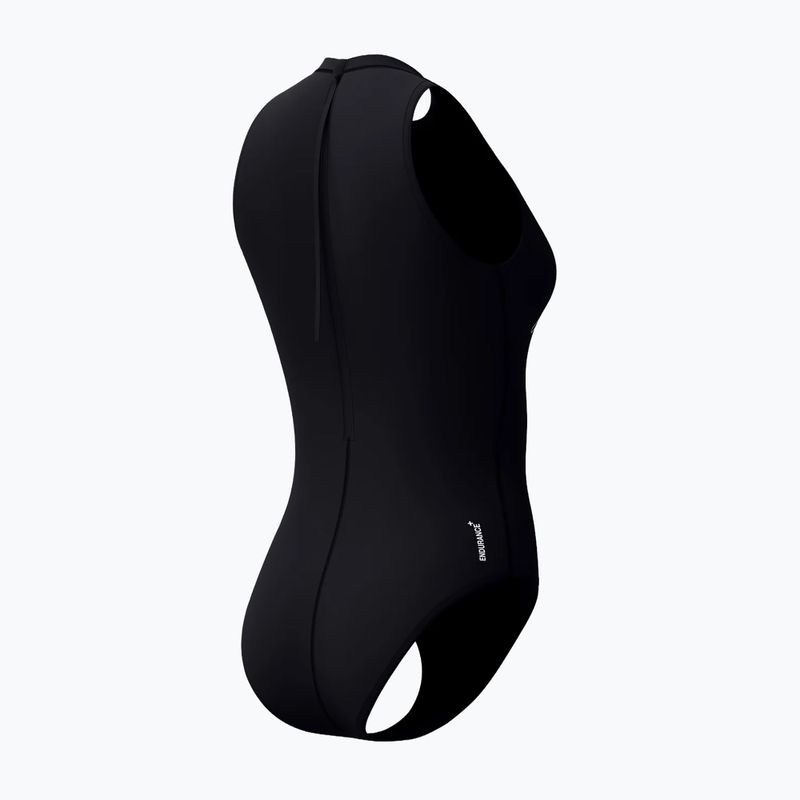 Damen-Einteiler Badeanzug Speedo Endurance+ Logo Hydrasuit anthracite 4