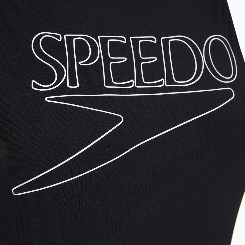 Damen-Einteiler Badeanzug Speedo Endurance+ Logo Hydrasuit anthracite 5