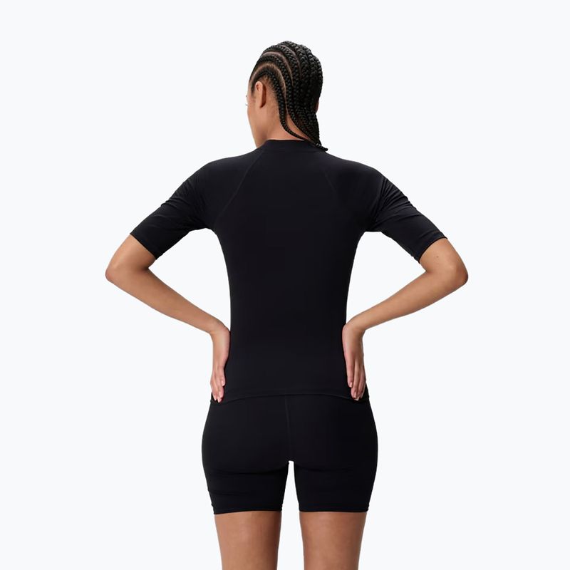 Damen-Schwimmshirt Speedo Endurance+ Rash Guard anthracite 2