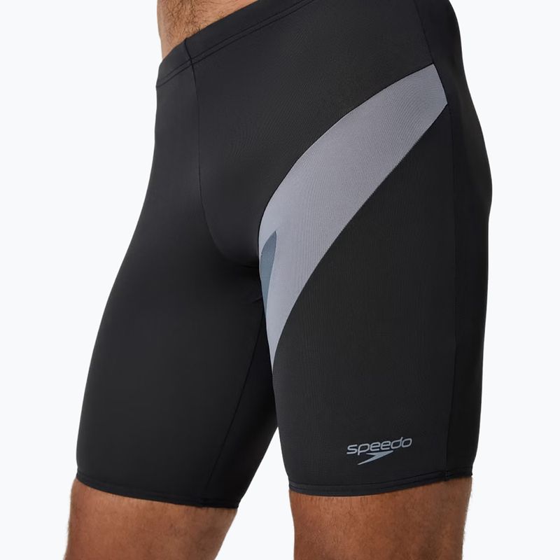Herren-Schwimmjammer Speedo Hyperboom anthracite/coin grey 5