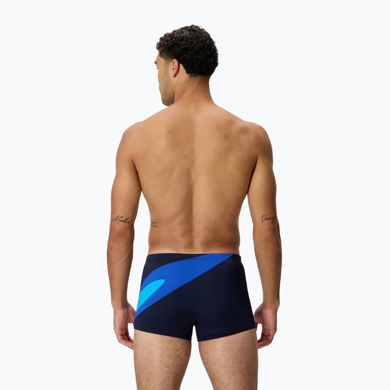 Herren-Badeboxer Speedo Hyperboom Aquashort peacoat/deep sapphire 2