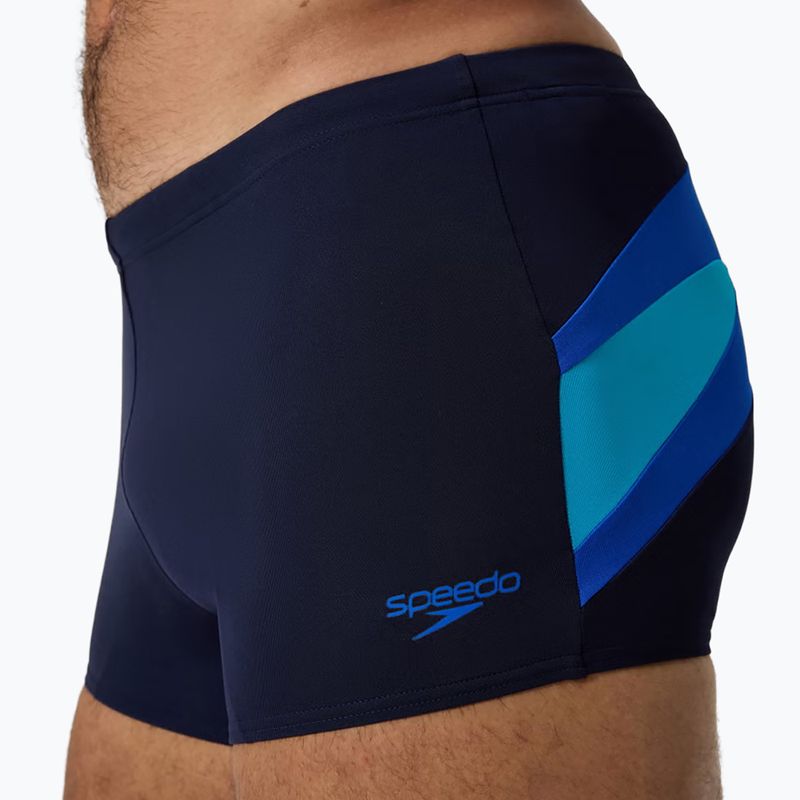 Herren-Badeboxer Speedo Hyperboom Aquashort peacoat/deep sapphire 5