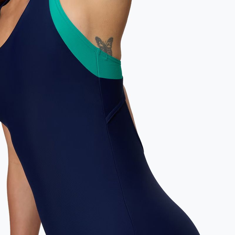 Damen-Badeanzug Speedo Colorblock Racerback peacoat/peacock teal 5