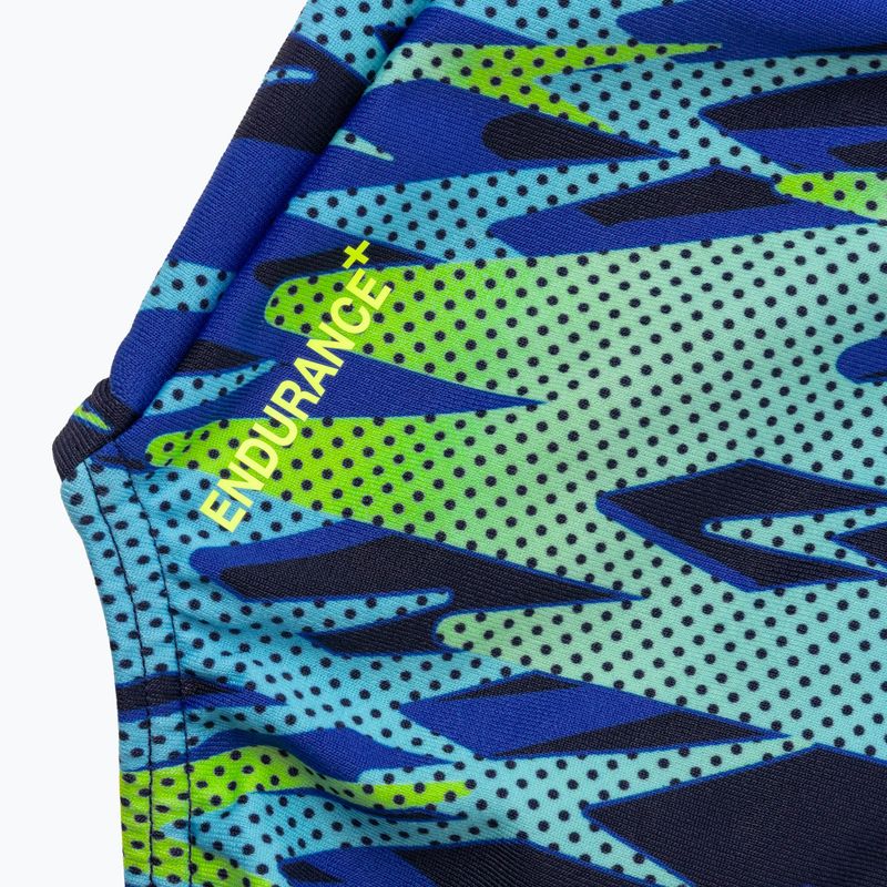 Damen-Einteiler Badeanzug Speedo Hyperboom Print Medalist peacoat 9