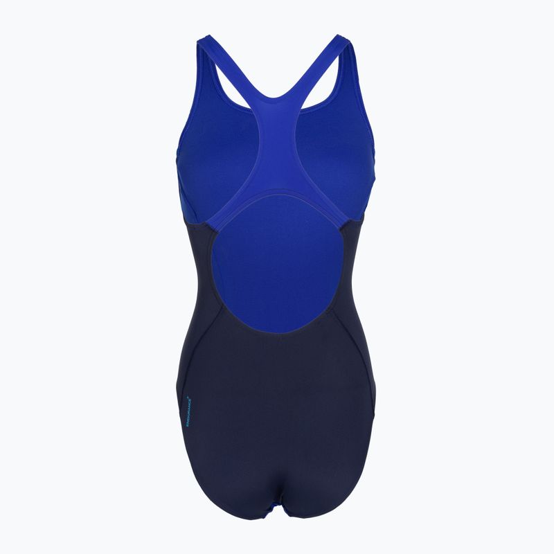 Damen-Einteiler Badeanzug Speedo Solid Splice Medalist sapphire/peacoat 2