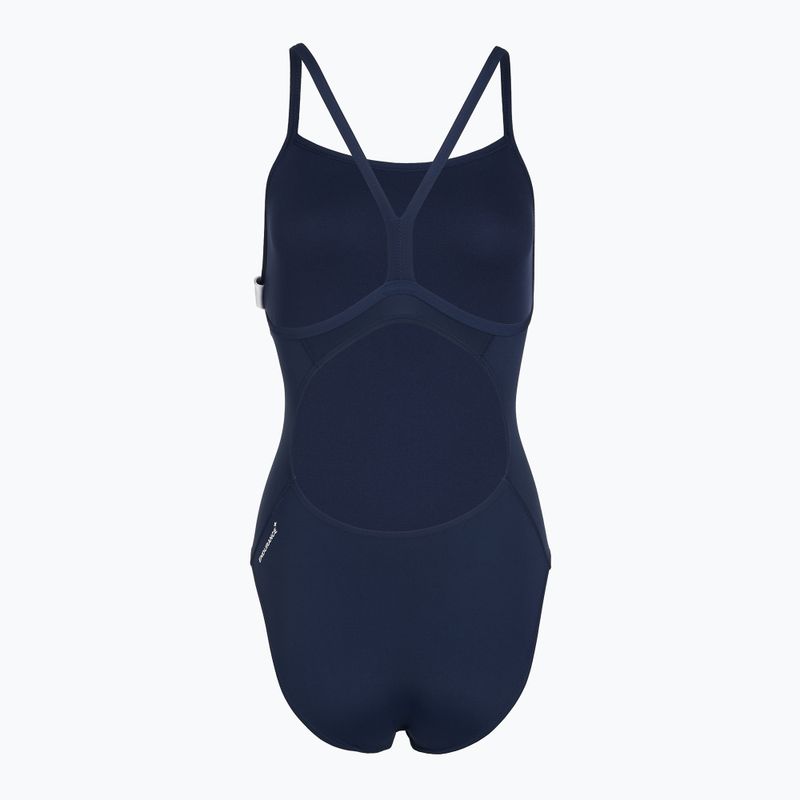 Kinder-Einteiler Badeanzug Speedo Endurance+ Logo Thinstrap Peacoat 2