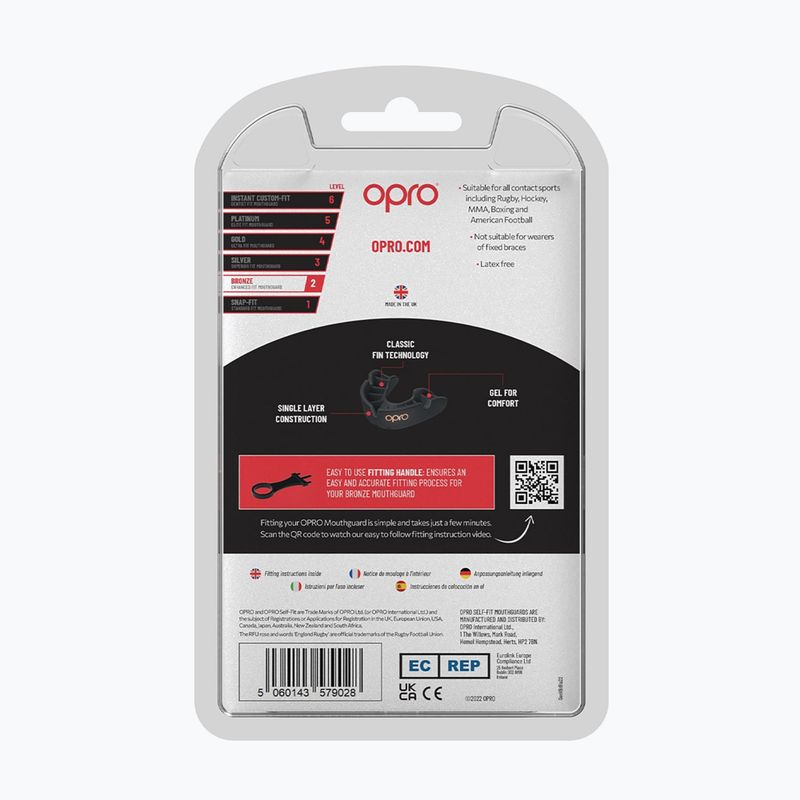 Opro GEN5 Kieferprotektor schwarz 9028-BRONZE 3