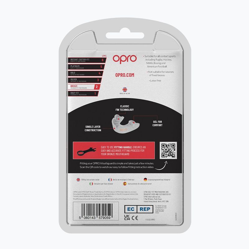 Opro GEN5 Kieferprotektor weiß 9059-BRONZE 3