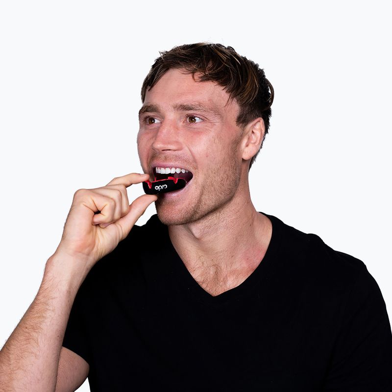 Mundschutz Opro Silver GEN4 black/red 5