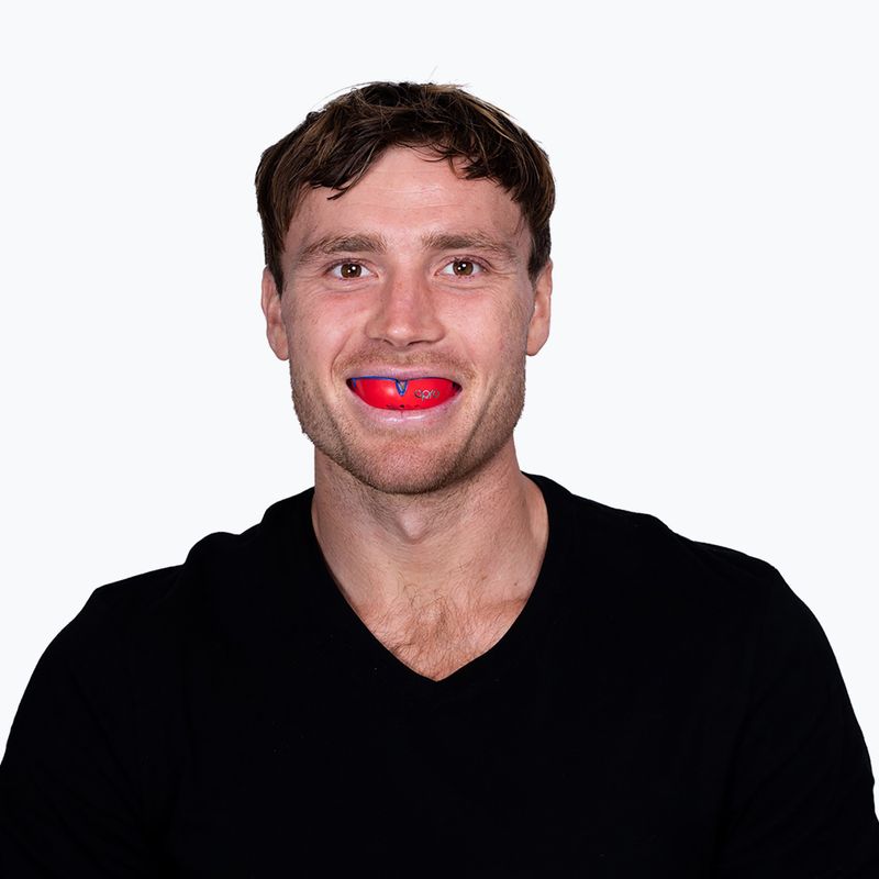 Mundschutz Opro UFC Silver red 4