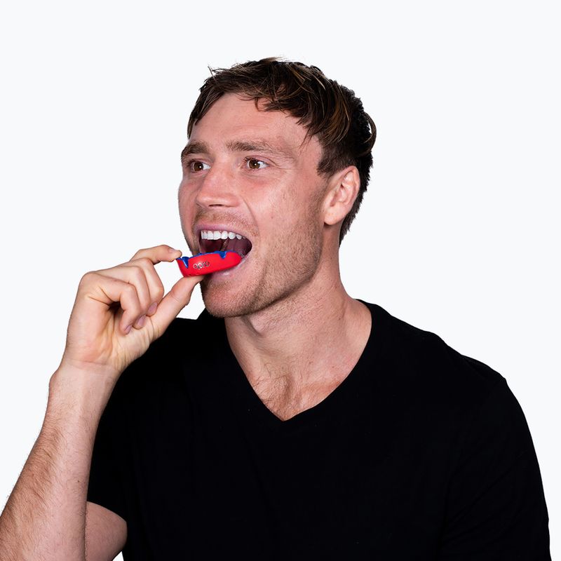 Mundschutz Opro UFC Silver red 5